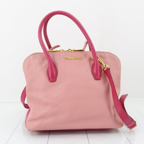 Miu Miu Pink 2WAY Bag - Picture 1 of 16